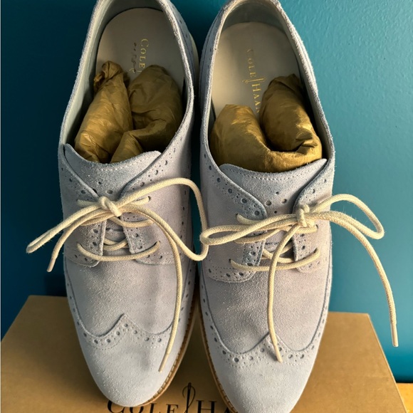 Cole Haan-size 10- Lunargrand Wing Tip - Picture 3 of 12